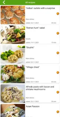 Mushroom recipes android App screenshot 3